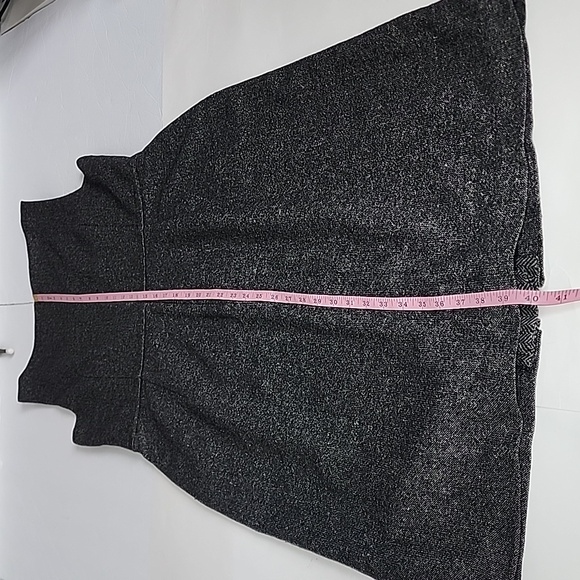 ANN TAYLOR GRAY MIDI DRESS/ SIZE 12 - Picture 10 of 14